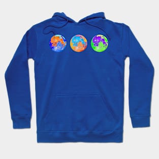 Moon Saturation Banner Hoodie